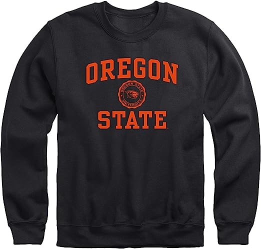 Photo 1 of [Size L/XL] Oregon State Pull Over Sweatshirt- Black