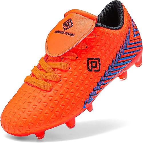 Photo 1 of [Size 2] DREAM PAIRS Boys Girls Outdoor Soccer Cleats Football Shoes
