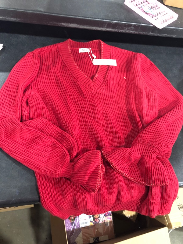 Photo 1 of 2XL RED SWEATER 
