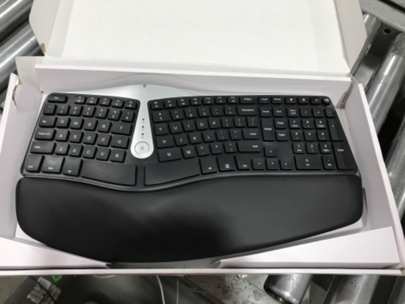 Photo 2 of Nulea Wireless Ergonomic Keyboard, 2.4G Split Keyboard 