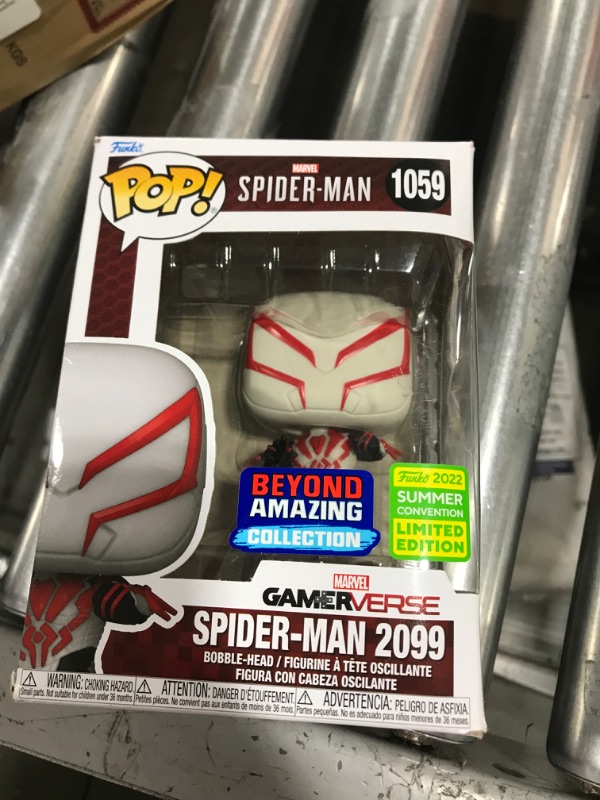 Photo 2 of Funko Pop! Marvel: Beyond Amazing - Spider-Man 2099, Summer Convention, Multicolor