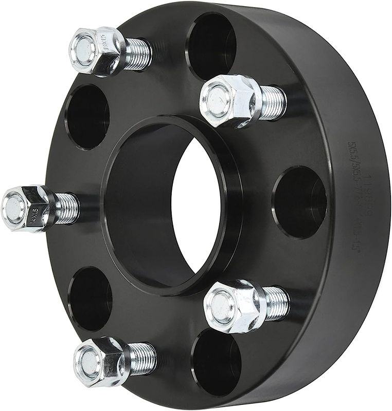 Photo 1 of 5x5.5 H 4PCS 1.5 inches Black Wheel Spacer Kit
