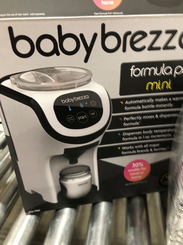 Photo 1 of Baby Brezza Formula Pro Mini Baby Formula Maker – Small Baby Formula Mixer Machine Fits Small Spaces and is Portable for Travel– Bottle Makers Makes The Perfect Bottle for Your Infant On The Go