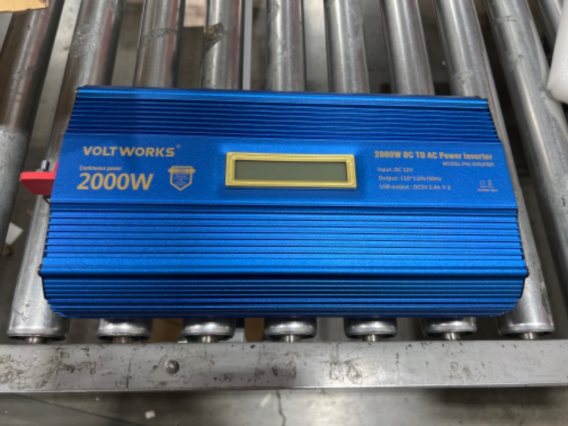 Photo 2 of Power Inverter 2000w DC 12V to AC 120V Modified Sine Wave Inverter