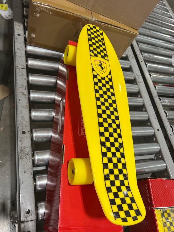 Photo 3 of Ferrari Complete Cruiser Skateboard YELLOW