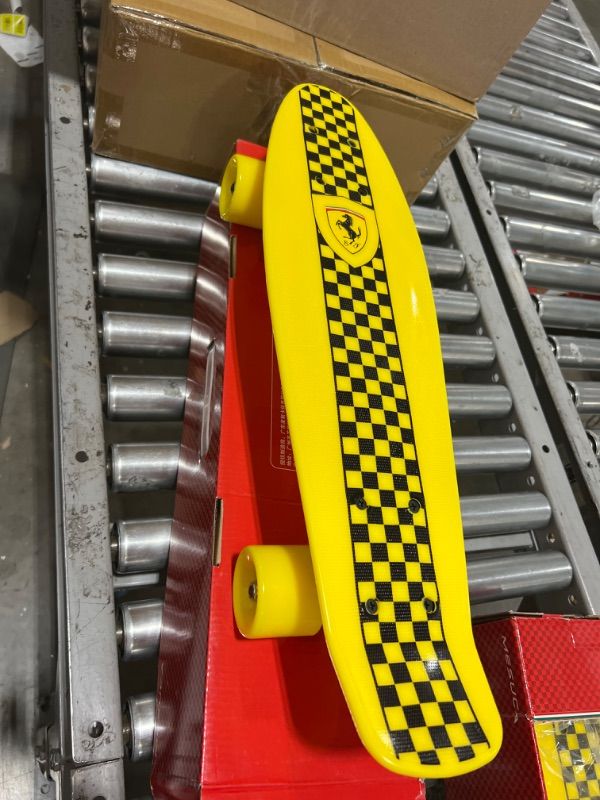 Photo 3 of Ferrari Complete Cruiser Skateboard YELLOW