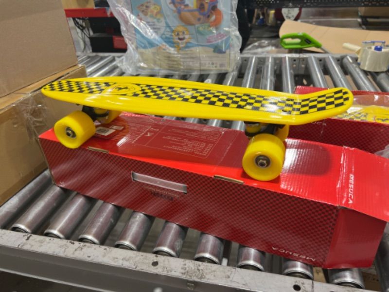 Photo 2 of Ferrari Complete Cruiser Skateboard YELLOW