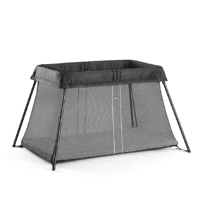 Photo 1 of BabyBjorn Travel Crib Light Black 
