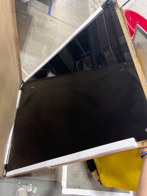 Photo 1 of DexBoard Magnetic Black Glass Board Black 48" x 36"