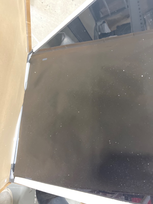 Photo 3 of DexBoard Magnetic Black Glass Board Black 48" x 36"