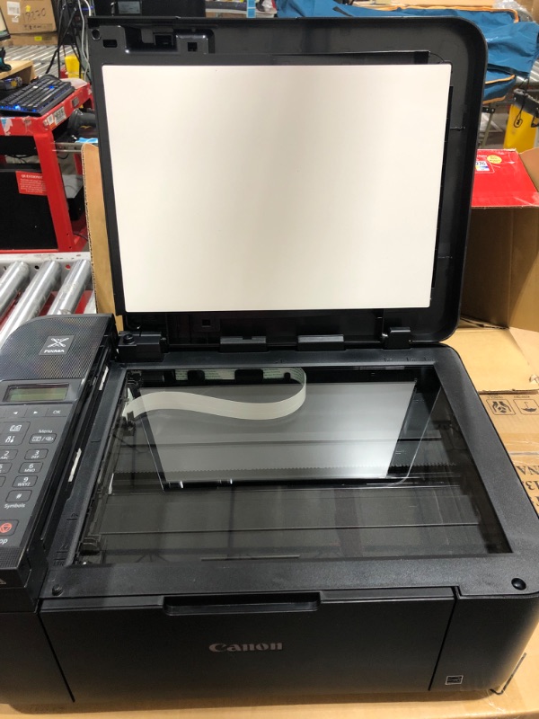Photo 1 of Canon PIXMA TR4720 All-in-One Multifunction Wireless Color Inkjet Printer, Black - Print Copy Scan Fax - 4800 x 1200 dpi, 8.5 x 14, 2-Line LCD Display, Auto Duplex Printing, 20-Sheet ADF