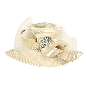 Photo 1 of  Lady Satin Braid Hat