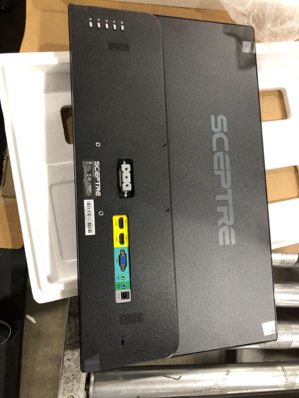 Photo 2 of Sceptre 24" Professional Thin 75Hz 1080p LED Monitor 2x HDMI VGA Build-in Speakers, Machine Black (E248W-19203R Series) 24" 75Hz Monitor
