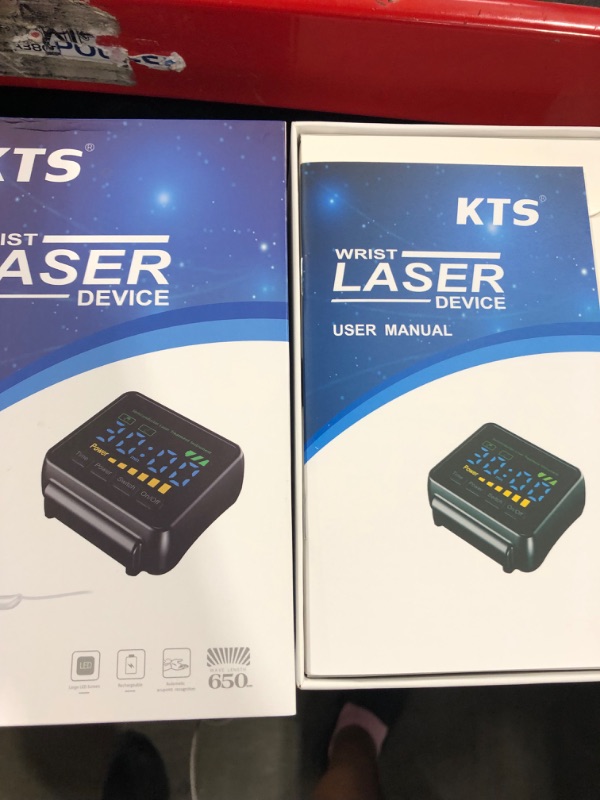 Photo 5 of Red Light Therapy Wrist Watch, Low Intensity Acupuncture Infrared Light for Knee Shoulder Body Pain Relief, 4 Power Mode/ 4 Timer, 650nm and 808 nm Wavelength