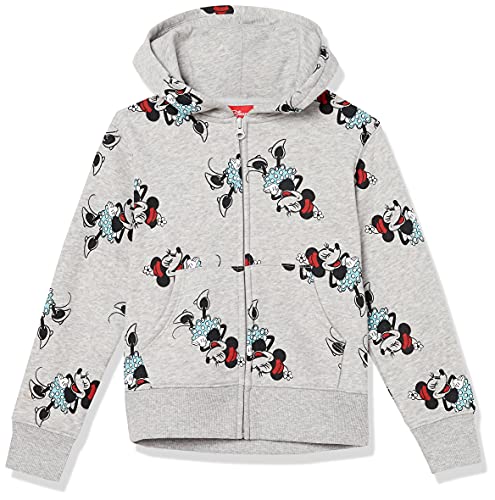 Photo 1 of Amazon Essentials Disney | Marvel | Star Wars | Princess Toddler Girls' Fleece Zip-up Hoodie Sweatshirts, Minnie Icons,
SIZE 2T
