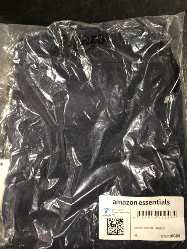 Photo 2 of Amazon Essentials Women's Active Sculpt Crop Maternity Leggings, Charcoal, 
SIZE X-Large
