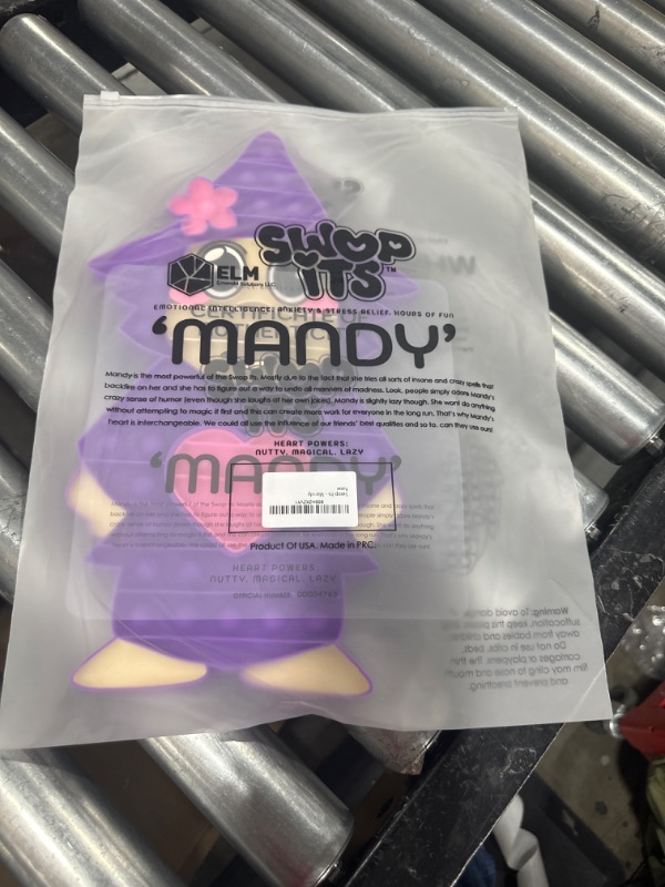 Photo 1 of Swop its Mandy Character Collectable Push Pop Bubble Fidget Sensory Toy for Anxiety & Stress Relief with Glow-in-The-Dark Heart, Food-Grade Bubble Popping Sensory Toy for Autism & ADHD- Novelty Gifts
