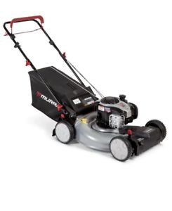 Photo 1 of 22 in. 140 cc Briggs & Stratton Walk Behind Gas Self-Propelled Lawn Mower with Front Wheel Drive and Bagger
