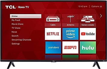 Photo 1 of TCL 40-inch 1080p Smart LED Roku TV - 40S325, 2019 Model , Black
