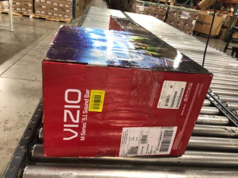 Photo 1 of VIZIO M-Series 5.1 Premium Sound Bar with Dolby Atmos, DTS:X, Bluetooth, Wireless Subwoofer, Voice Assistant Compatible, Includes Remote Control - M51ax-J6 Wireless Subwoofer Virtual Atmos 5.1