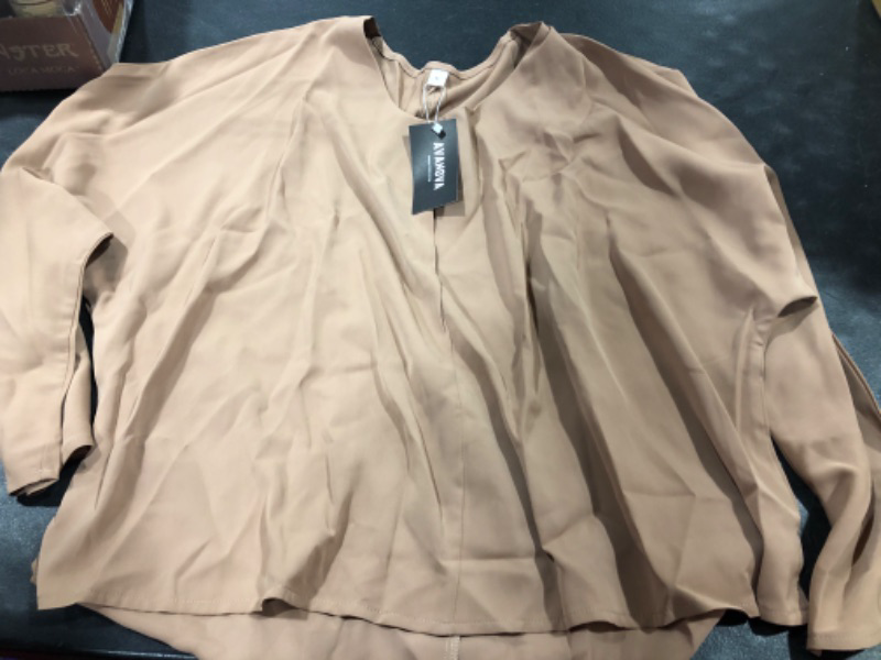 Photo 1 of Avanova Women's tunic top khaki Size M