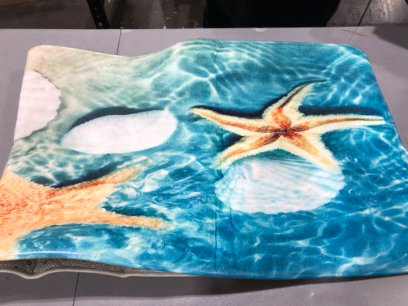 Photo 1 of Creative House Life Bathroom Rug,Non Slip Soft Absorbent,Memory Foam Runner Bath Mat, Extra Large Size Runner Long Mat for Bath,Room,Tub,Shower Floors Mats 71 inches X 24 inches Light Blue 71" X 24"