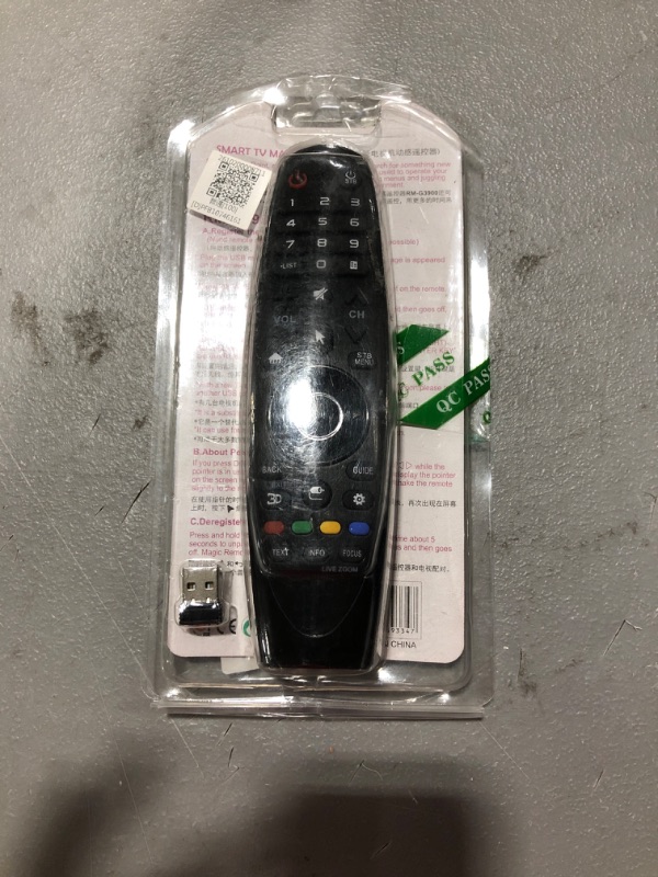 Photo 2 of Dpofirs Replacement Remote Control for LG AN-MR650 42LF652v AN-MR600 55UF8507.10m Long Distance Universal TV Remote Controller, Remote Control for LG Replacement TV