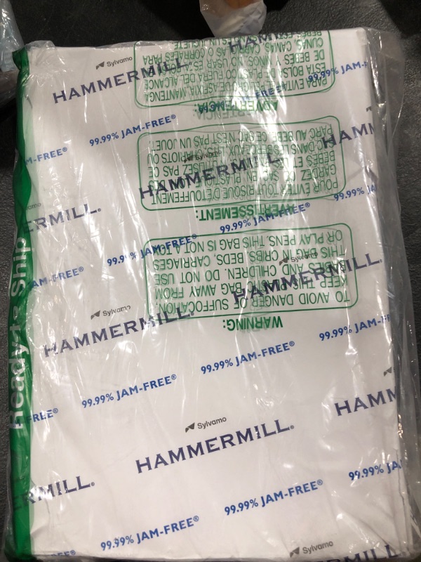 Photo 2 of Hammermill A4 Paper, 20 lb Copy Paper (210mm x 297mm) - 1 Ream (500 Sheets) - 92 Bright, Made in the USA, 105500R 1 Ream | 500 Sheets A4