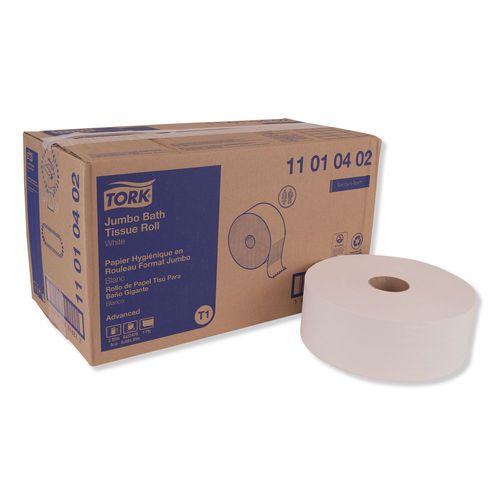 Photo 1 of 11010402 1 Ply Jumbo Tissue, White
