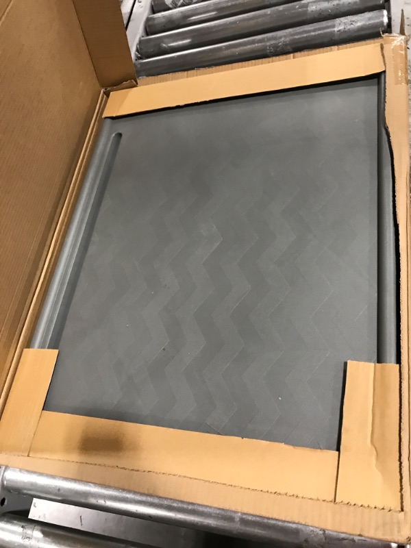 Photo 1 of Table-Mate XL PRO TV Table Tray - Portable Adjustable Folding Trays for Eating or Work Laptop, Slate Gray Grey 20"D x 25"W x 30"H