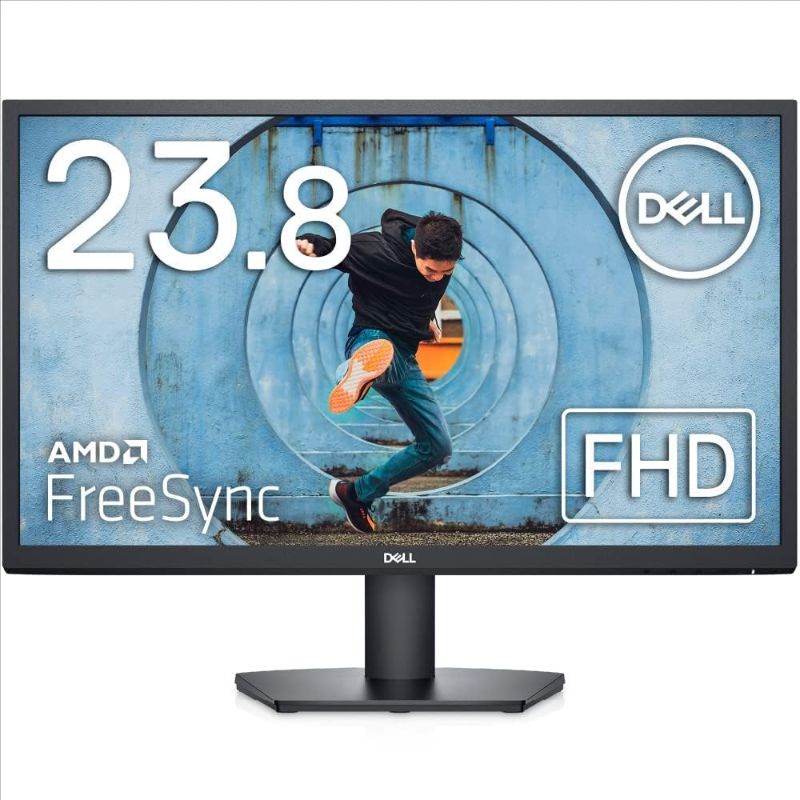 Photo 1 of Dell 24 inch Monitor FHD (1920 x 1080) 16:9 Ratio with Comfortview (TUV-Certified), 75Hz Refresh Rate, 16.7 Million Colors, Anti-Glare Screen with 3H Hardness, Black - SE2422HX
