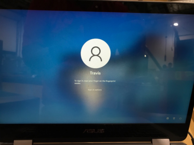 Photo 1 of LOCKED ASUS VivoBook Flip 14 Thin and Light 2-in-1 Laptop, 14” FHD Touchscreen, Intel Pentium Silver N5030 Processor, 4GB RAM, 128GB Storage, Windows 10 Home in S Mode, Light Grey, Fingerprint, J401MA-ES21T Pentium N5030 4 GB 128 GB