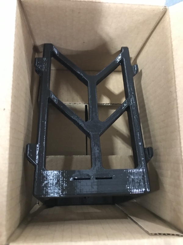 Photo 2 of Michal Tech Graphics Card GPU Mining Stand Bracket with Riser Support, Black