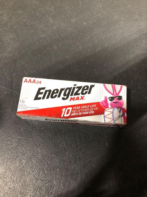 Photo 1 of Energizer AAA Batteries, Max Triple A Max Battery Alkaline, 24 Count