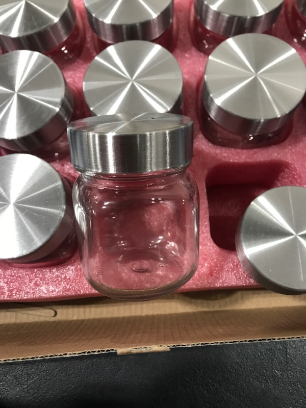 Photo 2 of 15 PACK MAGNETIC SPICE JARS 