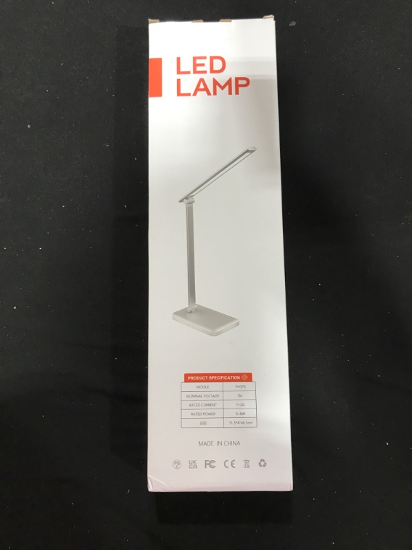 Photo 2 of  LED Desk Lamp,Dimmable Desk Light with USB Charging Port 
