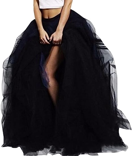 Photo 1 of [Size 4XL] WDPL Wedding Planning Women's Long Maxi Tulle Special Occasion Bustle Night Out Skirt 
