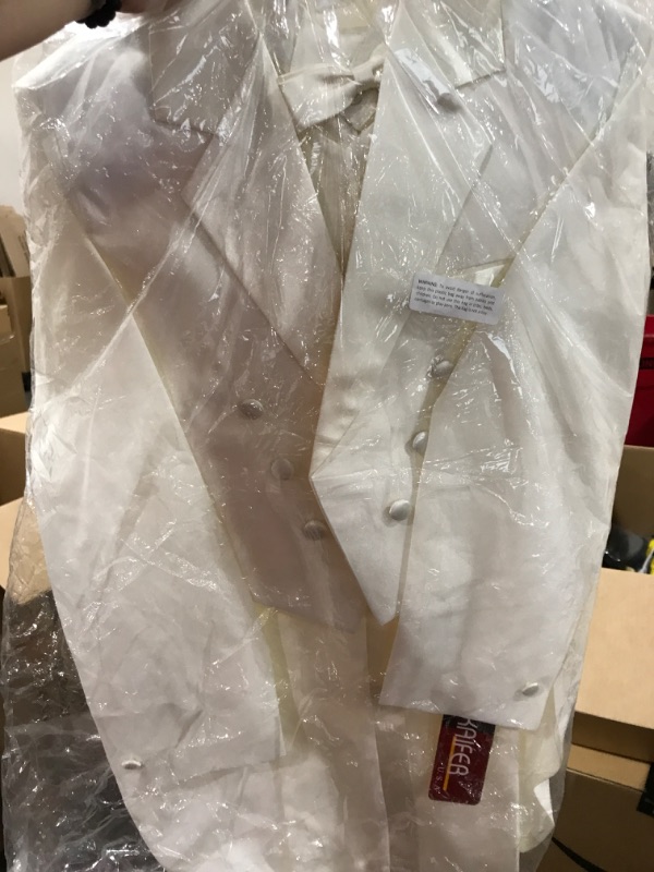 Photo 2 of [Size 16] Joey Couture Boy's Tuxedo Tail Suit Set with Shirt and Bowtie 16 Off-white