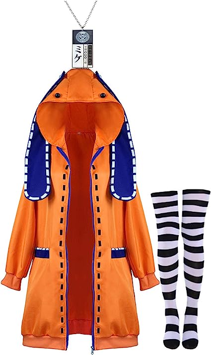 Photo 1 of [Size M] TopOneer Anime Runa Yomozuki Cosplay Costume Hoodie Jacket Outfit Pullover Halloween for Women Adult