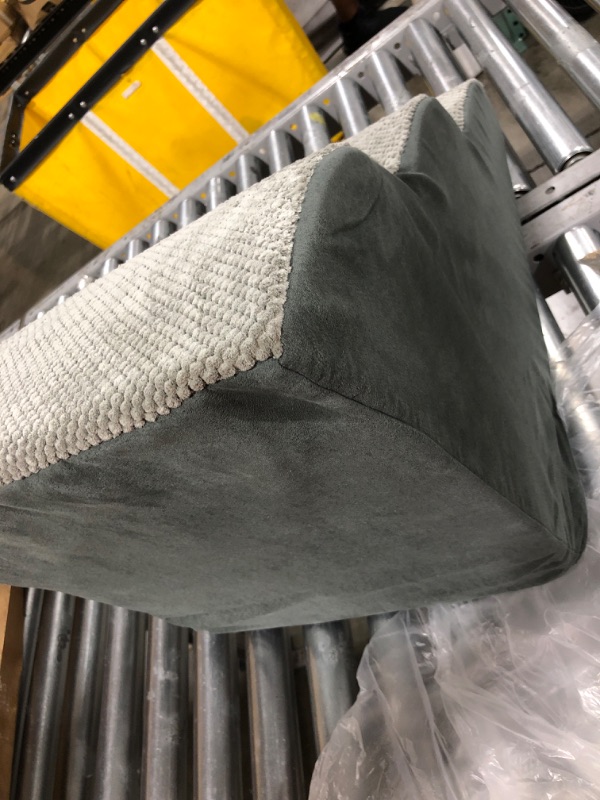 Photo 1 of 4 Tiers Extra Wide Deep Dog Steps, Pet Stairs-High Density Foam Dog Ladder Ramp for High Bed or Couch,Non-Slip Dog Stairs for Small Short Leg Dogs,Older/Injured Pets,With Lint Roller 2 Refills
