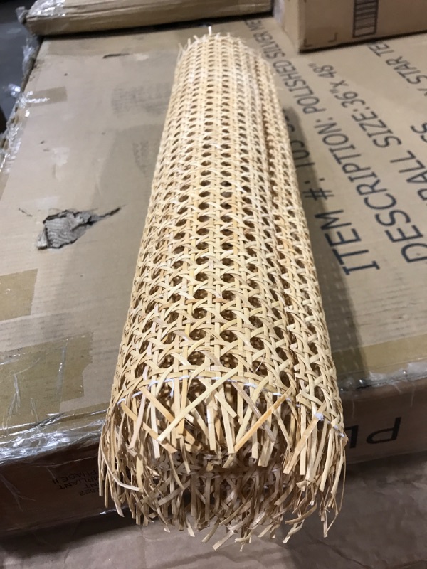 Photo 3 of 3x3feet 
Natural Rattan Webbing Roll 18,Rattan Cane Webbing Roll,Rattan Webbing Sheet,Rattan Webbing for Furniture Caning Projects,Rattan Webbing Kit,Rattan Mesh Webbing,Cane Rattan Webbing
