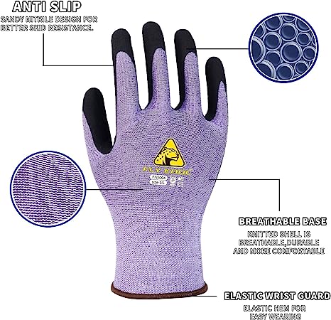 Photo 1 of  Work Gloves Microfoam Nitrile Gloves