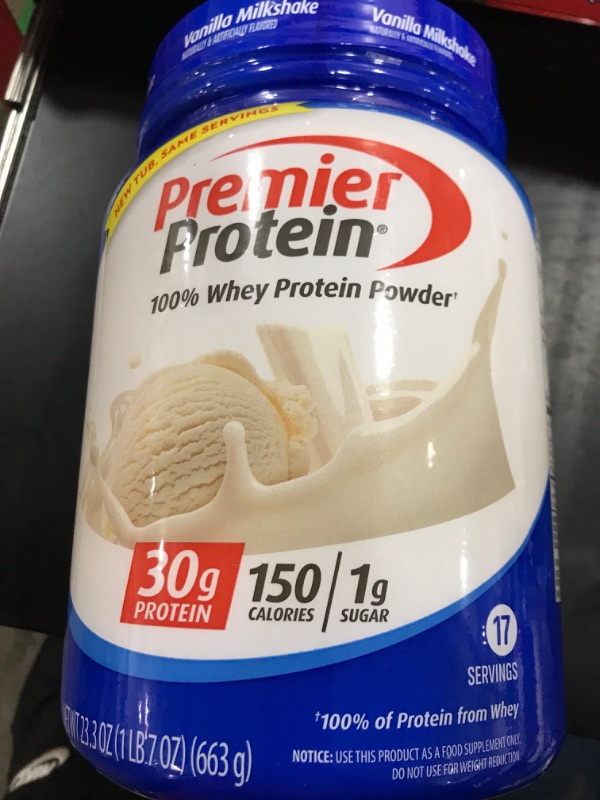 Photo 2 of 100% Whey Protein Powder Vanilla Milkshake 02/2025