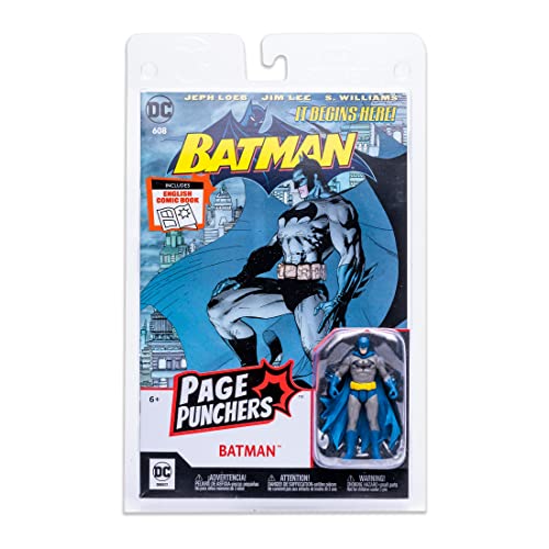 Photo 1 of Batman: Hush Batman Page Punchers 3-Inch Scale Action Figure with Batman #608 Comic Book
