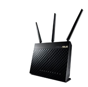 Photo 1 of AC1900 Dual Band Gigabit WiFi Router, AiMesh for mesh wifi system, AiProtection network security powered by Trend Micro, Adaptive QoS and Parental Control
