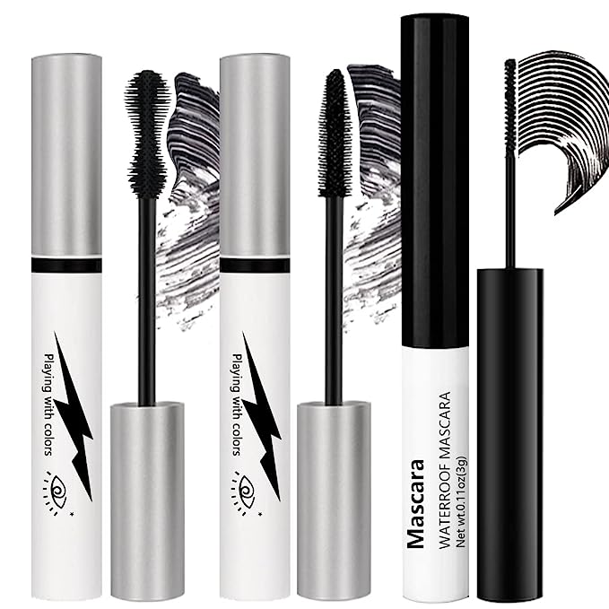 Photo 1 of 3 Different Classic Everyday Mascaras, Volume and Length,Long Lasting,Waterproof?[3-in-1] Mascara *3; Black #-0426078
