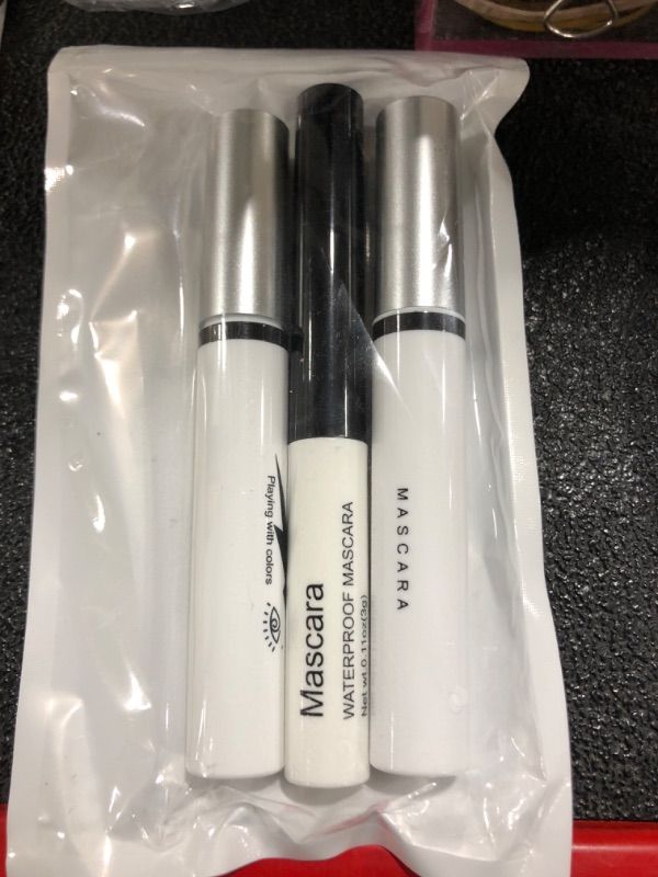 Photo 2 of 3 Different Classic Everyday Mascaras, Volume and Length,Long Lasting,Waterproof?[3-in-1] Mascara *3; Black #-0426078
