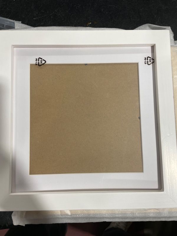 Photo 1 of 8x8 White Photo Frame