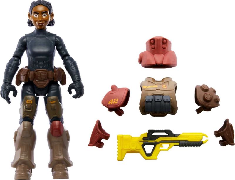 Photo 1 of Disney Pixar Lightyear Space Ranger Gear Izzy Hawthorne Jr ZAP Patrol, Authentic 12 Inch Scale Figure & Accessories, 14 Posable Joints, 4 Years & Up Space Ranger Gear Jr. ZAP Patrol Izzy