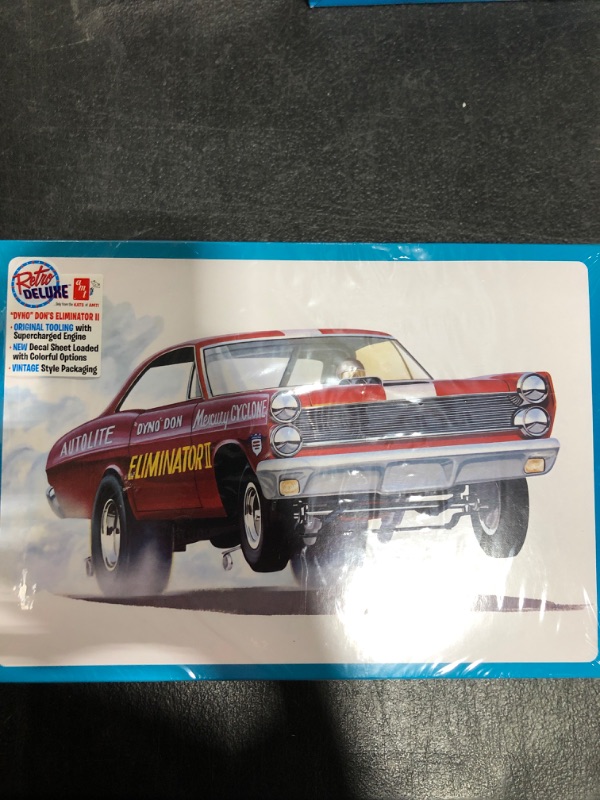 Photo 2 of AMT 1967 Mercury Cyclone Eliminator II - 1/25 Scale Model Kit - Buildable Vintage Muscle Vehicles for Kids and Adults